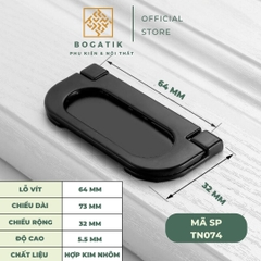 Tay nắm cửa tủ ngăn kéo, tay nắm tủ bếp hợp kim kẽm màu vàng kim nặng tay, cao cấp và hiện đại