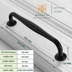 Tay nắm cửa tủ ngăn kéo, tay nắm tủ bếp quần áo hợp kim nhôm màu vàng cát sang trọng và hiện đại