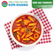 Bánh gạo Hàn Quốc Tokbokki Leefood 500g