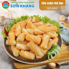 Tôm Cuộn Nhân Phô Mai Muwono 500g (40 Viên)