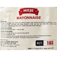 Xốt Mayonaise Meje Túi 1kg