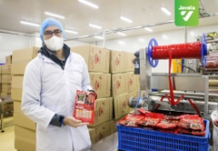 Xúc xích ZoZo Javata Dài 500g (10 Chiếc)