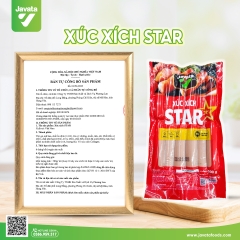 Xúc xích ZoZo / Star Javata Dài 500g (10 Chiếc)