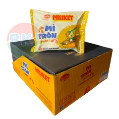 Thùng 16 gói Mì Trộn Miliket vị Phô Mai 117g (Cay Level 3)