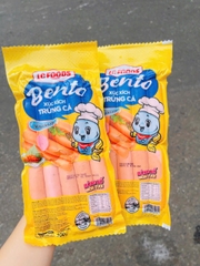 Xúc xích trứng cá tươi Bento LC Foods 500g (10 Chiếc)