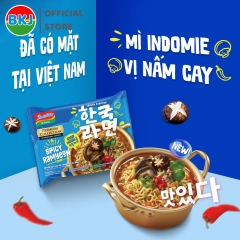 Thùng 40 Gói Mì Trộn Indomie Vị Nấm Cay 83g