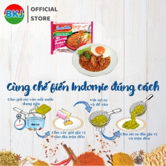 Thùng 40 Gói Mì trộn Indomie Vị Cay Nồng 79g