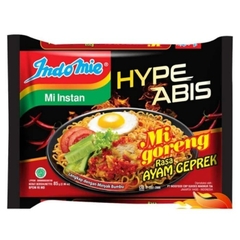 Thùng 40 gói Mì trộn Indomie Gà Giòn Siêu Cay 85g
