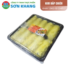 Kim Bắp Chiên Thảo Linh Linh - Khay 1.5kg (10 Cuộn)