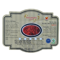 Khô Bò Xé Sợi (Gà Giả Bò) Gia Long Ký 1kg
