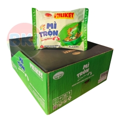 Thùng 16 gói Mì Trộn Miliket vị Chua Cay Chanh 117g (Cay Level 4)
