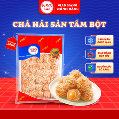 Hải Sản Tẩm Bột Xù Cam Sốt Mayonnaise Ô Ngon Khay 450g (40 Viên)