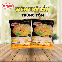 Viên Thả Lẩu Trứng Tôm LC Foods 500g (32 viên)