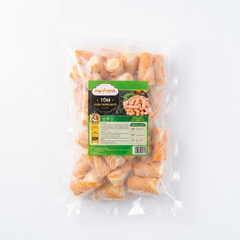 TÔM CUỘN NHÂN TRỨNG MUỐI MUWONO – TÚI 500G (40 VIÊN)