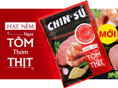 Hạt nêm CHIN-SU ngọt Tôm thơm thịt gói 1.8kg