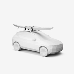 Bộ giá chở Kayak ngang Thule DockGrip