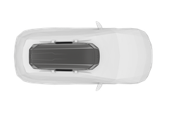Cốp nóc ôtô Thule Motion 3 L (Xám)
