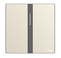 Module công tắc ba Simon M7  Smart (Metal Gold) 66E8003MTY-2C Màu vàng