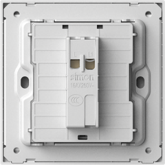 Module công tắc chuông cửa màu Xám Simon M7 666301-6G đế vuông