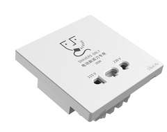 Bộ ổ cắm dao cạo râu simon S6 màu trắng 58E651