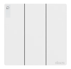 Công tắc ba 1 chiều 16A Simon K3 571031 Màu trắng lắp chuẩn đế vuông