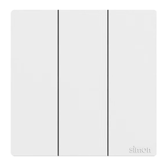 Công tắc ba 2 chiều 16A Simon K3 571032 Màu trắng lắp chuẩn đế vuông