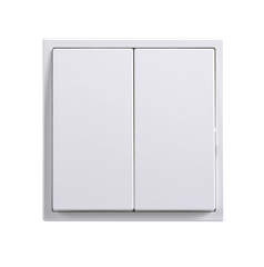 Công tắc trung gian đôi Simon I7 màu trắng 701046 Lắp đế vuông