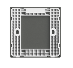 S6- Bộ Mặt che trơn (Grey) Simon 581000-61 màu xám