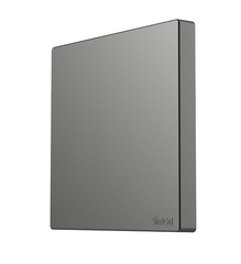 S6- Bộ Mặt che trơn (Grey) Simon 581000-61 màu xám