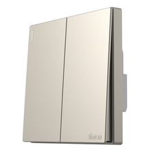 S6- Bộ Công tắc đôi, 2 chiều (Champagne) Simon 581022-46 Màu sâm panh