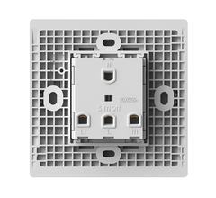 Module công tắc 20A 1 chiều màu ghi xám Simon Series S6 582023-61 lắp chuẩn đế vuông
