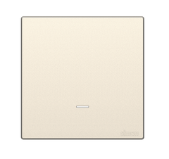 S6- Bộ công tắc 20A 2 cực 1 chiều kèm đèn LED (Champagne) Simon 582025-46