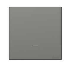 S6- Bộ công tắc 20A 2 cực 1 chiều kèm đèn LED (Grey) Simon 582025-61 Màu xám