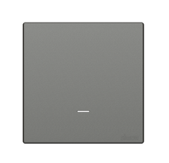 S6- Bộ công tắc 20A 2 cực 2 chiều kèm đèn LED (Grey) 582026-61 Simon màu xám