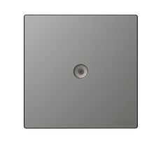 S6- Bộ ổ cắm ti vi đơn (Grey) Simon 585111-61 Màu xám