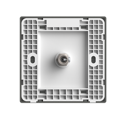 S6- Bộ ổ cắm ti vi đơn (Grey) Simon 585111-61 Màu xám