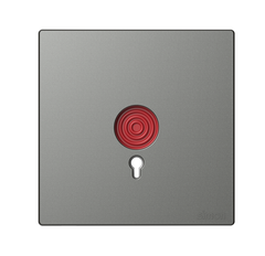 S6- Bộ công tắc khẩn cấp (Grey) Simon 585901-61 Màu xám