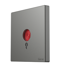 S6- Bộ công tắc khẩn cấp (Grey) Simon 585901-61 Màu xám