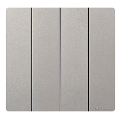 Công tắc bốn 2 chiều 16A Simon K3 571042-46 Màu sâm panh lắp chuẩn đế vuông