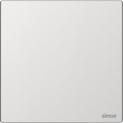 M7 Metal- Bộ nút che trơn (Frosted Sliver) Simon 661000M-2A
