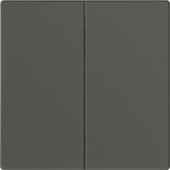 M7 Gem- Bộ nút nhấn đôi (16AX 250V) (Diamond Grey) Simon 661021FG-4D