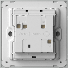 M7 Metal- Bộ công tắc đôi 2 chiều (Brushed Grey) Simon 661022M-2B