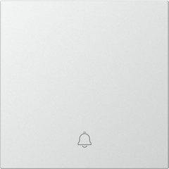 Module công tắc chuông cửa màu Bạc Simon M7 666301-6R đế vuông