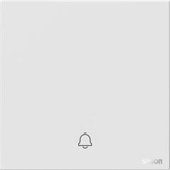 Module công tắc chuông cửa màu Trắng Simon M7 666301 đế vuông