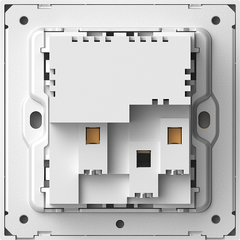 Module Ổ cắm chuẩn Anh kèm Sạc USB và Type C có công tắc màu Bạc Simon M7 66E7255-6R