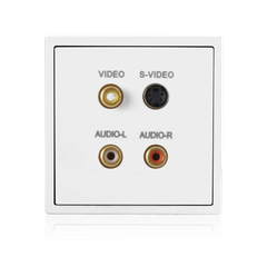 Module Ổ cắm AV-S Simon I7 705493 màu trắng