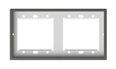 Khung viền đôi màu xám Simon series I7 700620-61