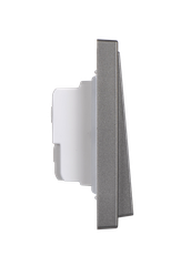 Công tắc ba 2 chiều màu Xám Simon I7 701032061 chuẩn đế vuông