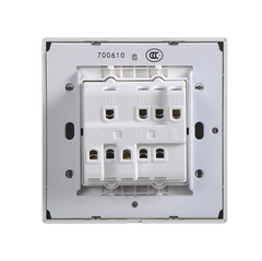 Công tắc ba 2 chiều màu sâm panh Simon I7 701032-46 chuẩn đế vuông