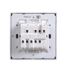 Công tắc ba 2 chiều màu Xám Simon I7 701032061 chuẩn đế vuông